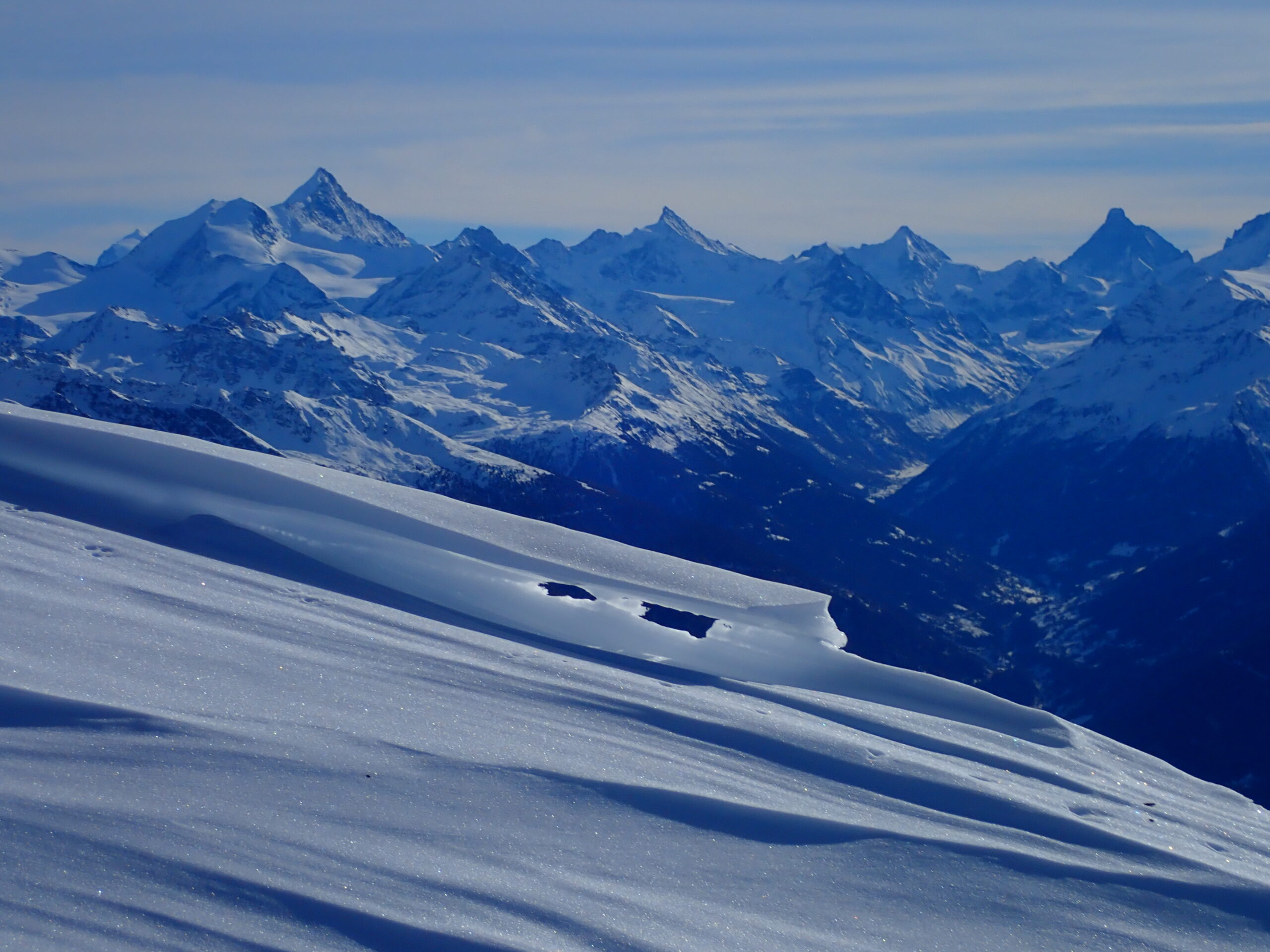Sastrugi arête des Faverges